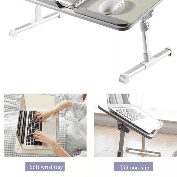 Foldable Laptop Desk, Portable Laptop Bed Table