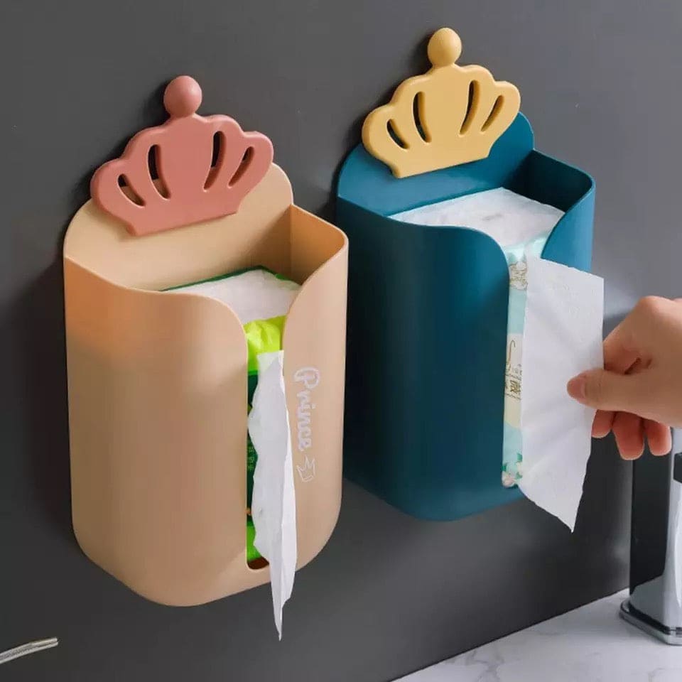 Kitchen Paper Towel Box, Wall-Mounted Free Punch Drawer Box, Toilet Paper Holder, Bedroom Paper Towel Dispenser