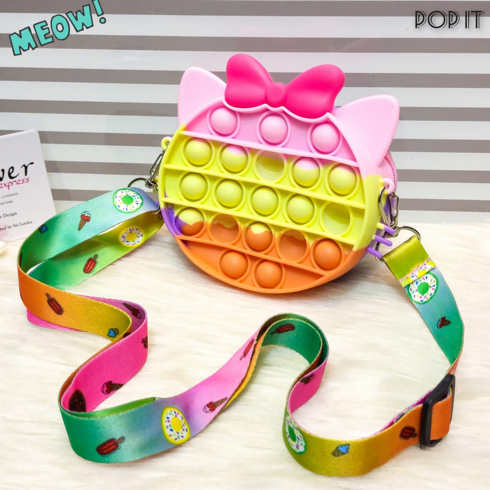 New 3D Silicone Mini Size Pop It Pouch Bags, Pop It Adults Decompression Bag, New Mini Fingertip Toy Bag, Sensory Silicone Pop Fidget Bags For Kids, Push Bubble Popet Bag