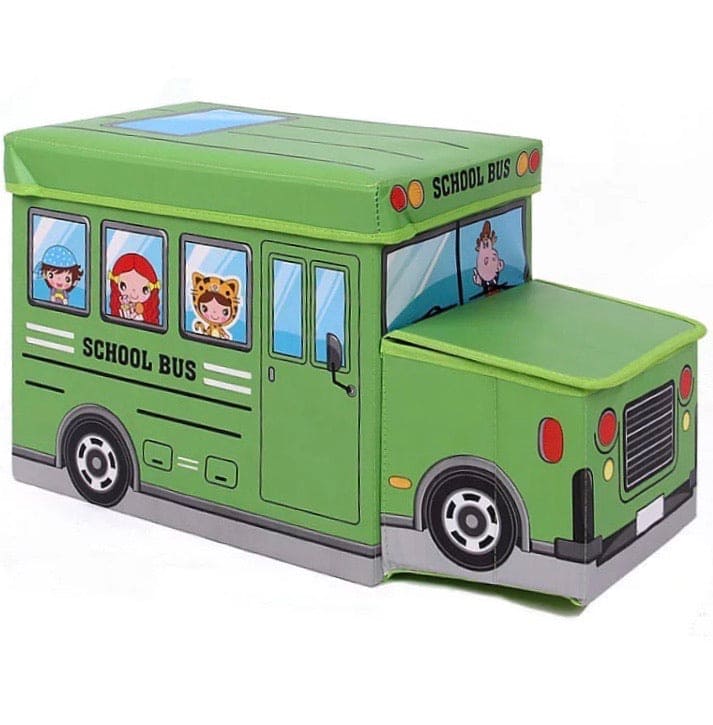 Foldable School Bus Storage Box