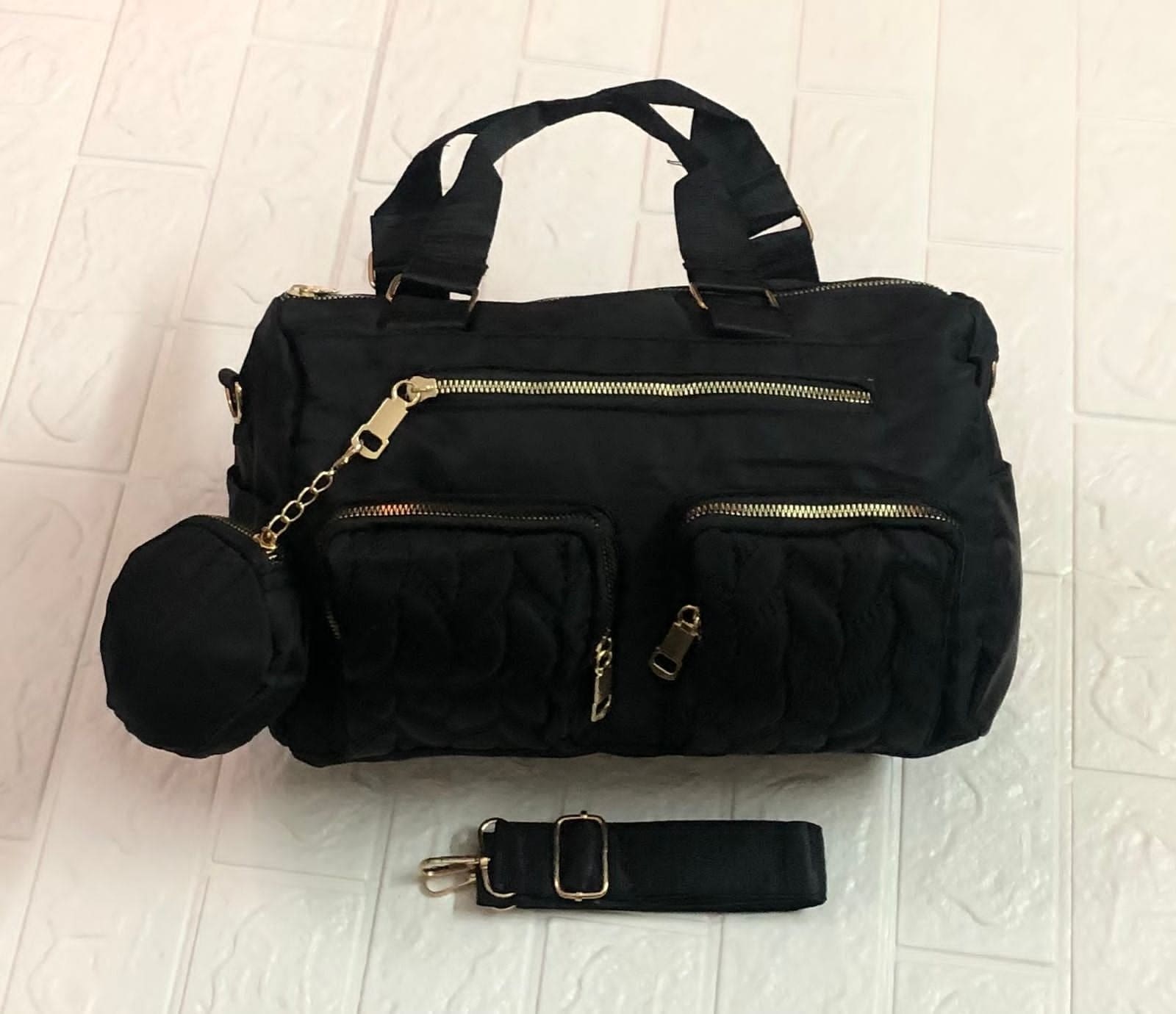 Multi Pockets Hand Bag, Fashion Travel Bag For Women, Sling Cross Body Bag, Multifunctional Commuting Handbag, Single Shoulder Bag, Women Tote Purse