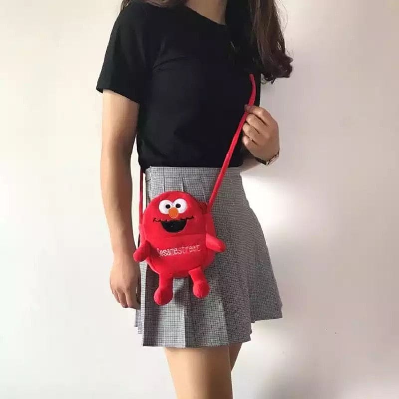 Cute Disney Characters Kids Crossbody Bags, Plush Crossbody Bags, Soft Stuffed Shoulder Bags For Girls, Elegant Women Crossbody Bags