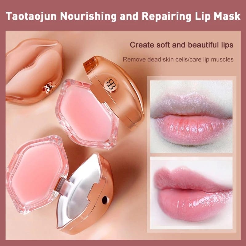 Lip Shaped Moisturizing Lip Balm, Natural Extract Hydrating Lip Balm, Nutritious Moisturizing Lip Mask
