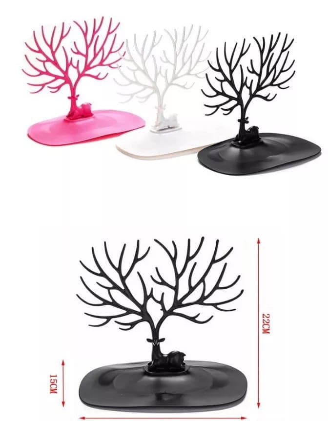 Deer Antlers Jewelry Organizer, Hanging Jewelry Organizer, Tree Stand Earrings Holder