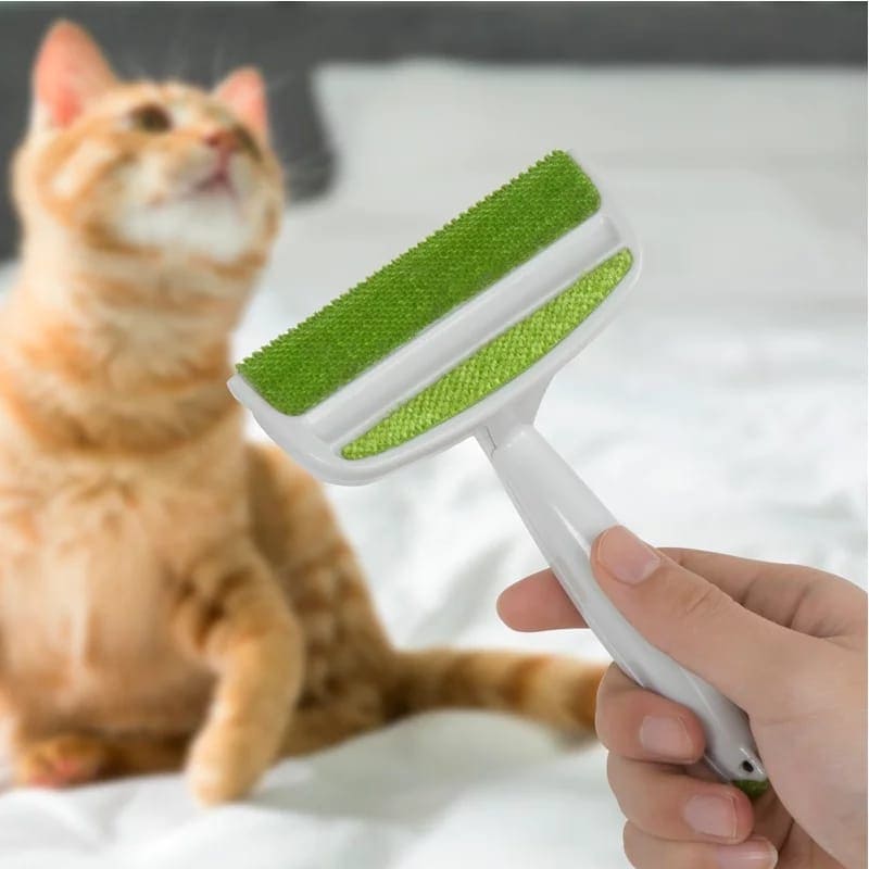 Manual Mini Double Head Lint & Cat Hair Cleaning Brush, Sofa Bed Seat Gap Cleaning Brush, Car Air Outlet Vent Dust Remover, 2 Heads Sofa Bed Seat Gap Cleaner, Clothes Fuzz Fabric Shaver Brush, Power-Free Fluff Removing Roller for Sweater