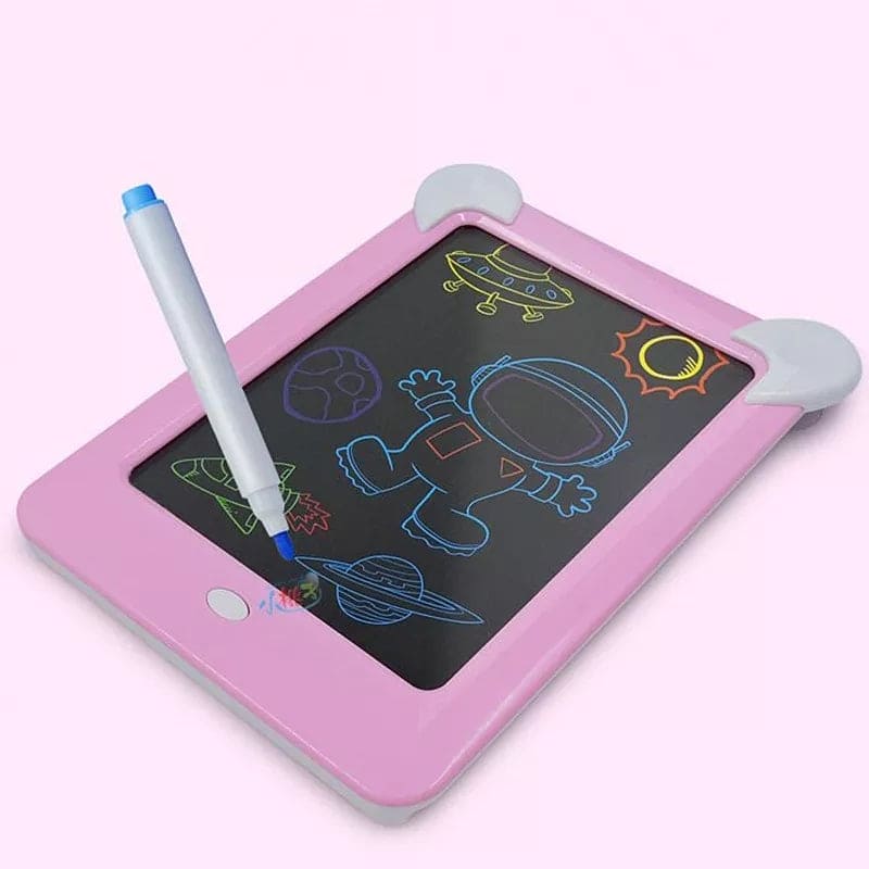 3D Magic Drawing Board With Pen, Sketch Pad, Light Effects Puzzles Board, Digital Graffiti Pad, LCD Writing Tablet For Kids, Educational Toys For Children, Kids Writing Board