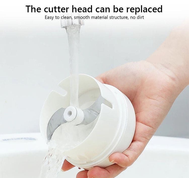 Mini Chopper, Multifunctional Hand Held Vegetable Chopper, Hand Pull String Food Chopper, Manual Food Processor