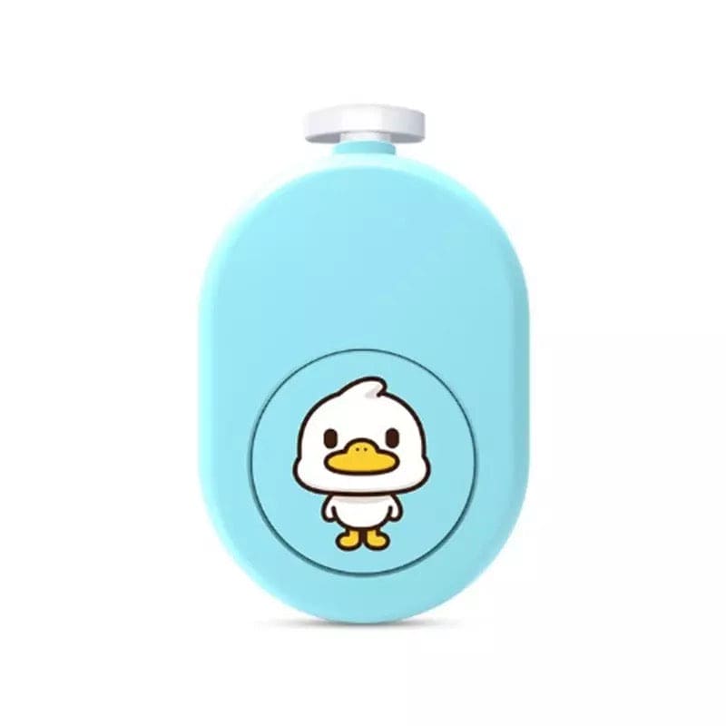 Duck Nail Trimmer With 4 Gridding Tool, Baby Electric Nail Clipper, Baby Automatic Nail Filer, Baby Nail Buffer, Baby Care Tool, Fingernails Polishing Nail Polisher For Kids