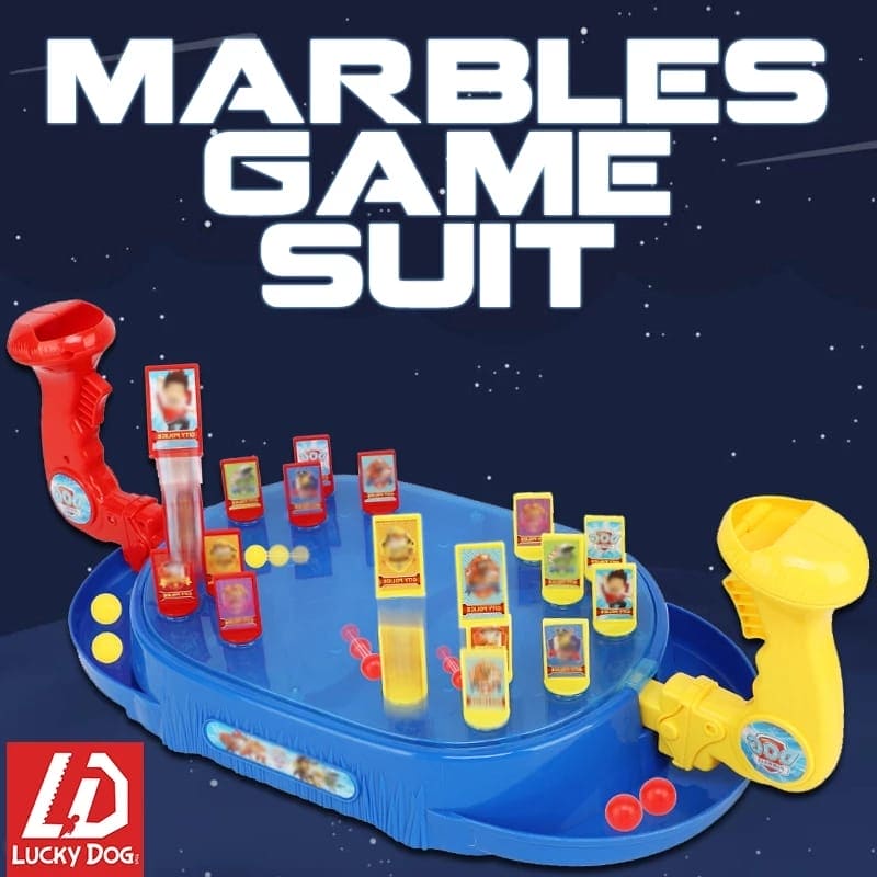 Parent-Child Shoot Joystick Board Game, Marble Shot Games For 2 Players, Desktop Challenging Game For Children, Children Marble Shot Toy, Dinosaur Battle Board Play Game, Educational 2-player Battle Table Games