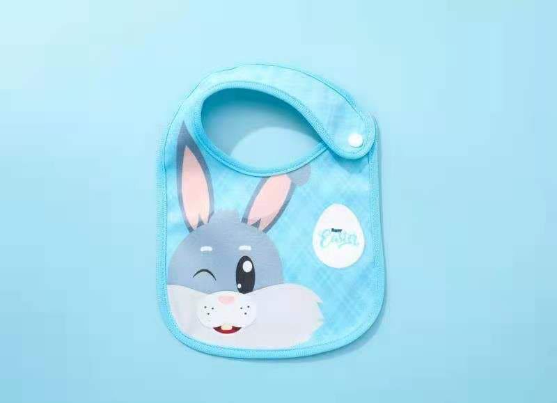 Baby Food Bib, Newborn Baby Bibs, Terry Clothes Baby Scarves Saliva Towels, Cartoon Animal Infant Burp Cloths