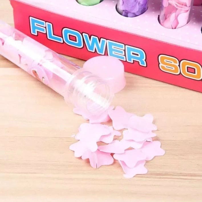 Portable Flower Soap Bottle, Travel Scented Paper Soap, Soap Paper Sheet