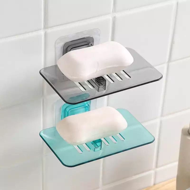 Self Draining Soap Holder, Wall Mounted Soap Dish, Creative Soap Dish Holder, Soap Draining Tray For Bathroom