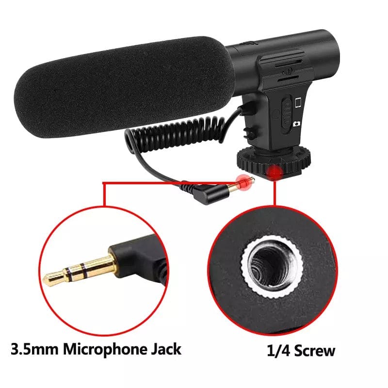 Portable Smart Vlogging Video Kit With Microphone Bracket, LED Selfie Light, Go Viral Vlogging Kit