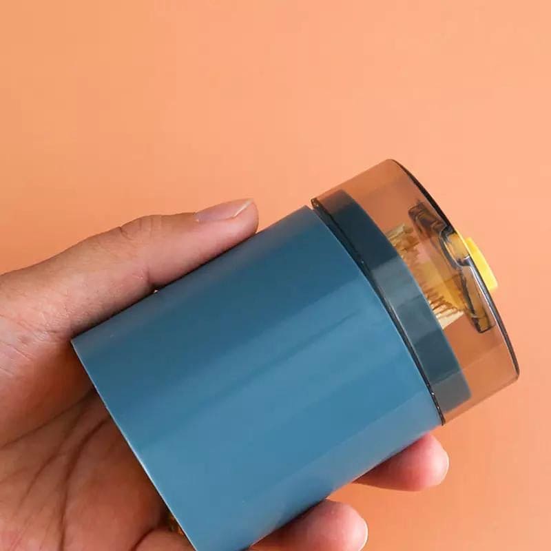 Pushup Toothpick Holder, Portable Transparent Toothpick Container, Toothpick Dispenser