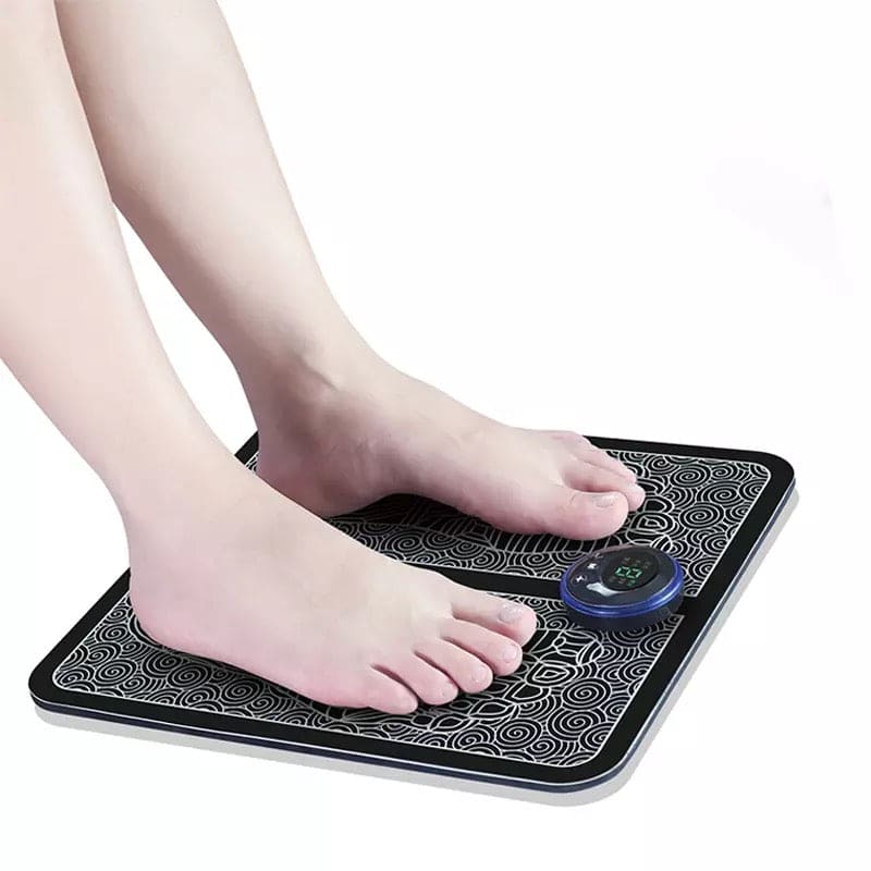 Machine Foot Mat Electric EMS Foot Massager, Foldable Electric Foot Massage Mat, Acupre ...
