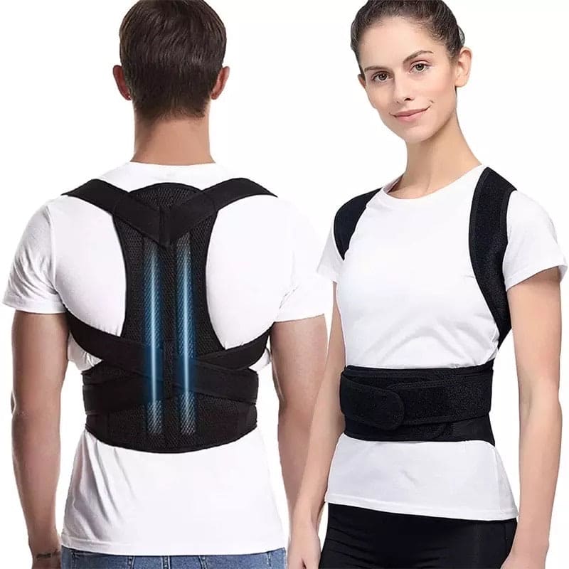 Adjustable posture back belt For Men and Women, Back Support and Shoulder Belt