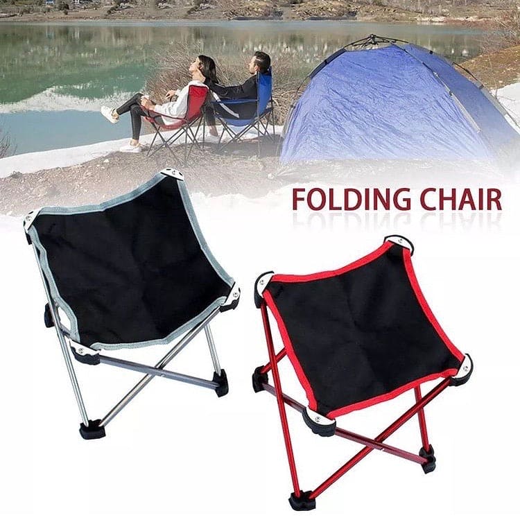 Portable Folding Camp Chair, Lightweight Camping Stool, Foldable Chair For Picnic
