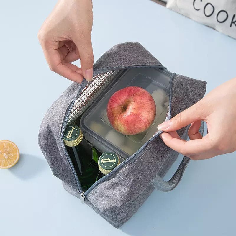 Portable Lunch Box Bag, New Insulated Lunch Box Tote Bag, Refrigerated Box Tote Bag, Dinner Container School Food Storage Bags