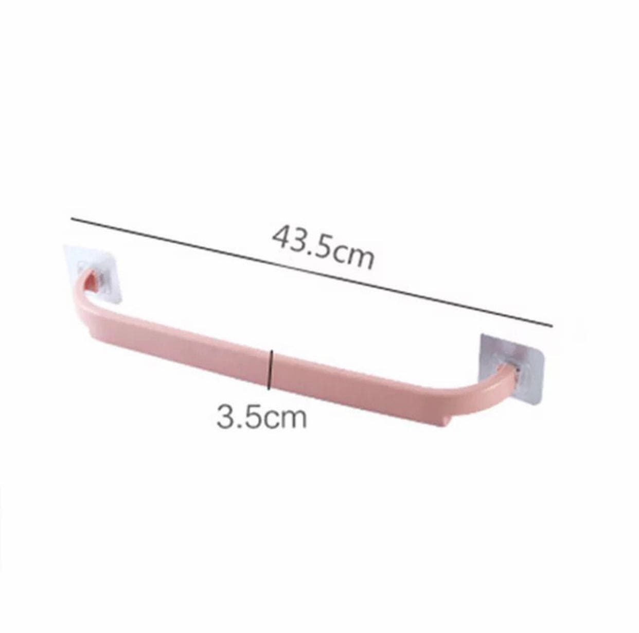 Towel Holder For Bathroom, Self Adhesive Punch-Free Plastic Bathroom Towel Bar, Modern Towel Rail Bathroom for Home Kitchen Bathroom, Towel Stand