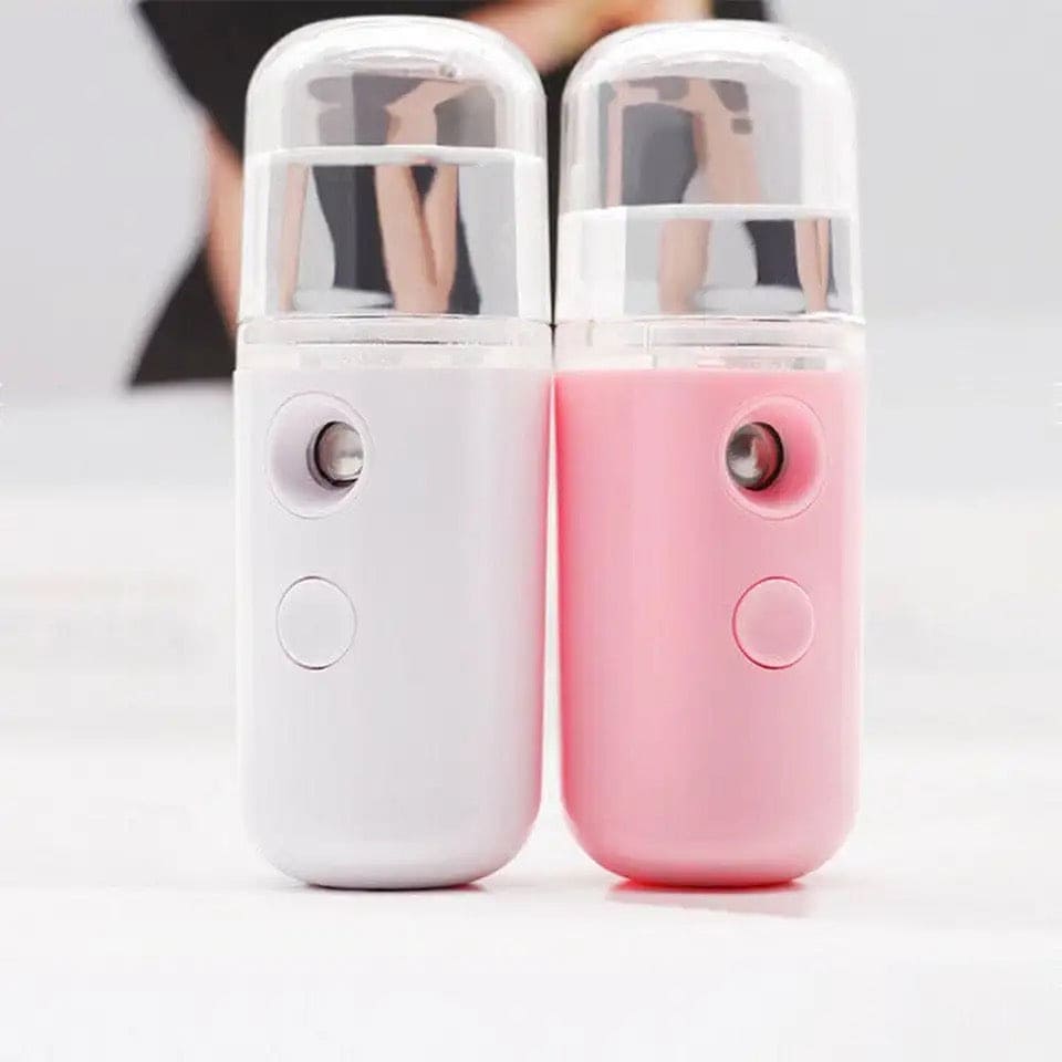 Face Humidifier Steamer, Mini USB Sprayer, Body Facial Spray, Portable Hydrating Beauty Sprayer, Handheld Face Air Humidifier, Rechargeable Nano Water Spray Bottle, Mini Steam Bullet Bottle, Disinfectant Atomization Tool, Nano Mist Sprayer Bottle
