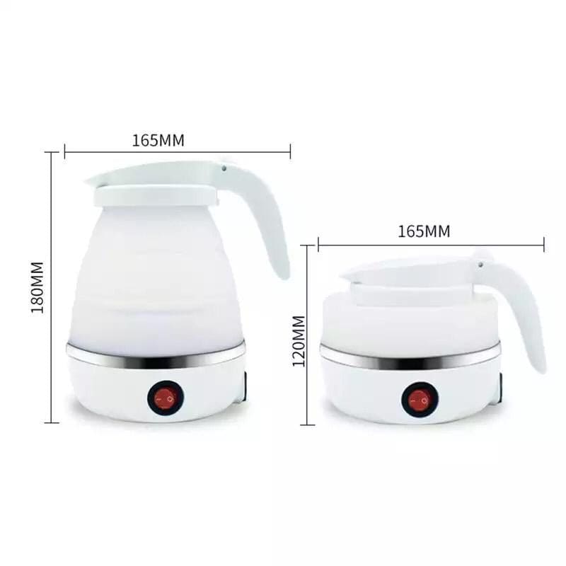 Travel Electric Kettle, Folding Water Boiler, Portable Silicone Household Electric Kettle