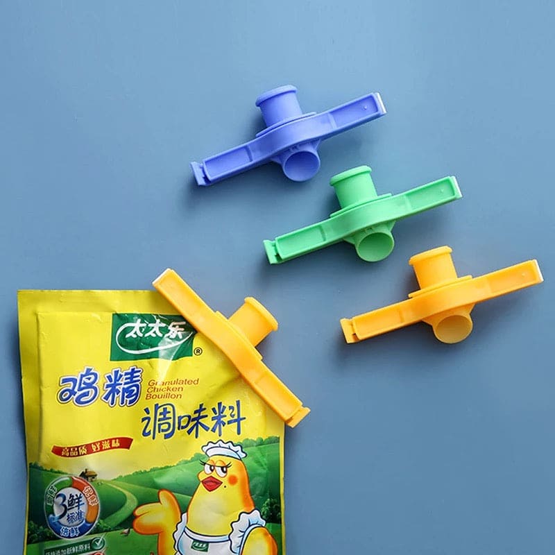Sealing Bag Clips, Portable Package Food Storage Resealer, Dispense Nozzle Clip, Food Bag Sealer, Fresh Sealer Clamp Tools