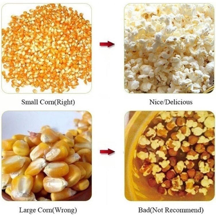 Electric Popcorn Maker, Hot Air Popper