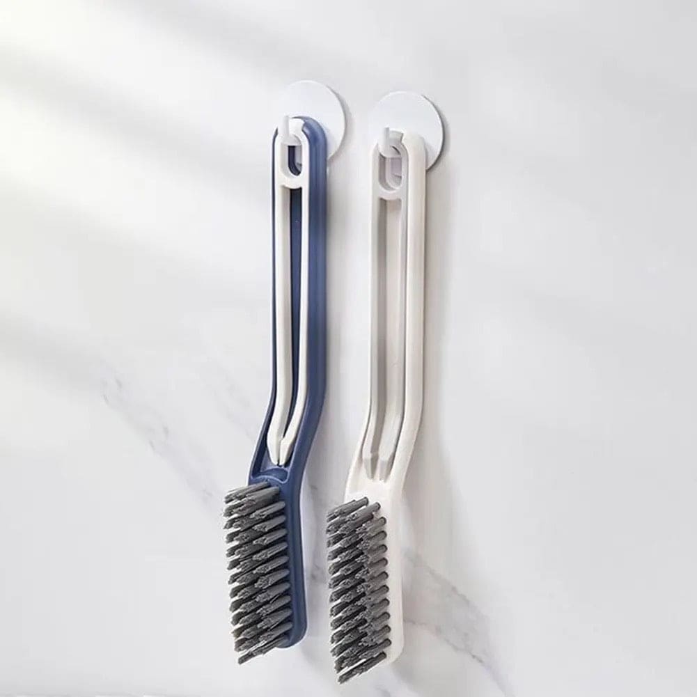 Multifunctional Bathroom Tile Brush, Floor Gab Cleaning Brush, 2-in-1 Multipurpose Brush, Convenient Corner Cleaning Tools, Kitchen Bathroom Cleaning Brush