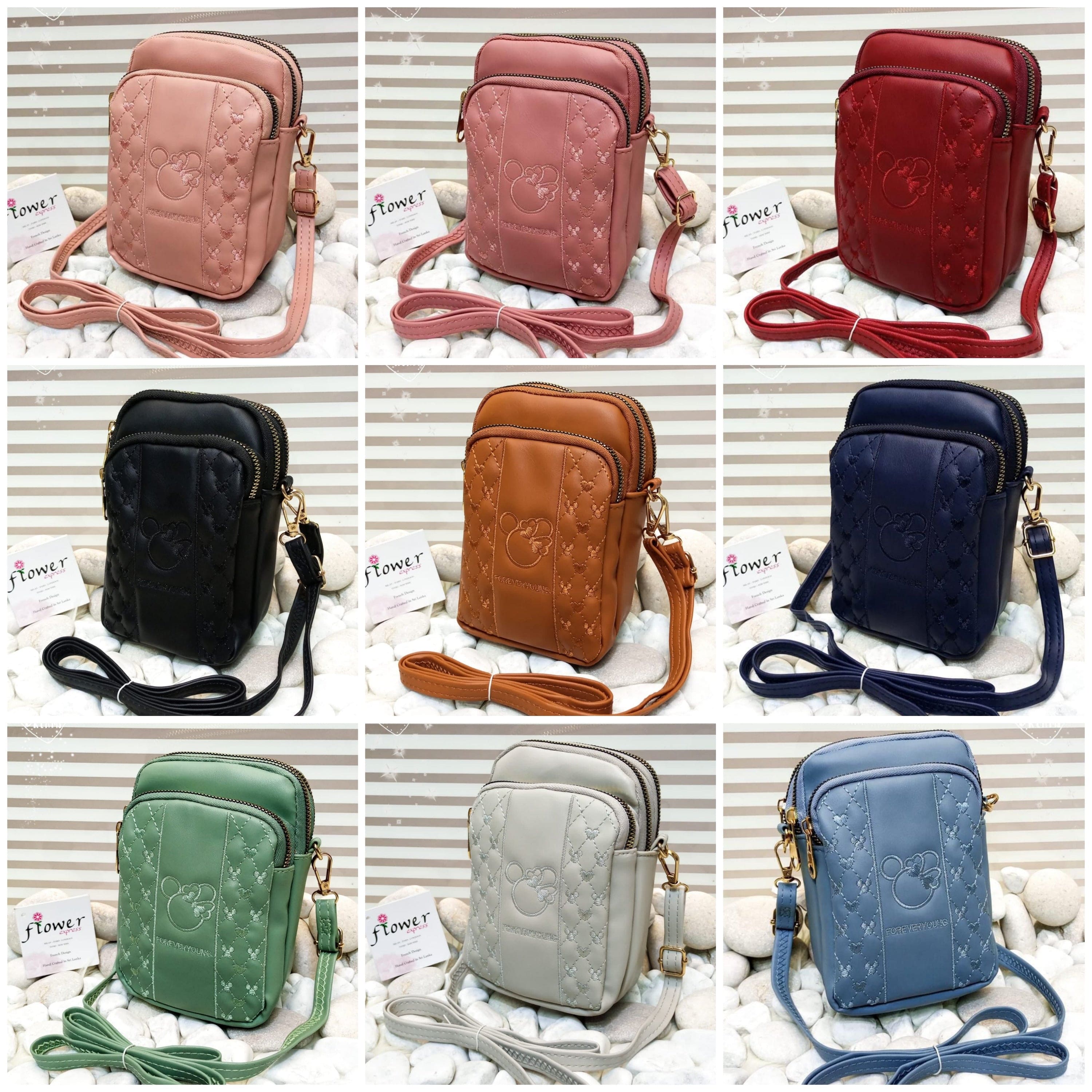 New 3 Zipper Crossbody Bags, Zipper Crossbody Travel Bag, Shoulder Handbags For Women