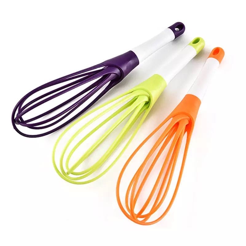 Plastic Manual Egg Beater, Mini Plastic Kitchen Mixer, Multifunctional Rotary Beater