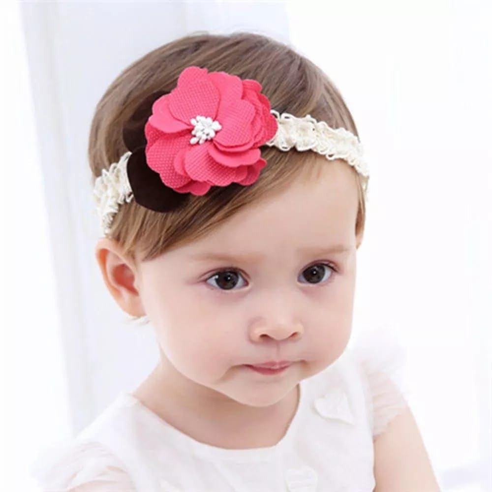 Elastic headbands for deals babies