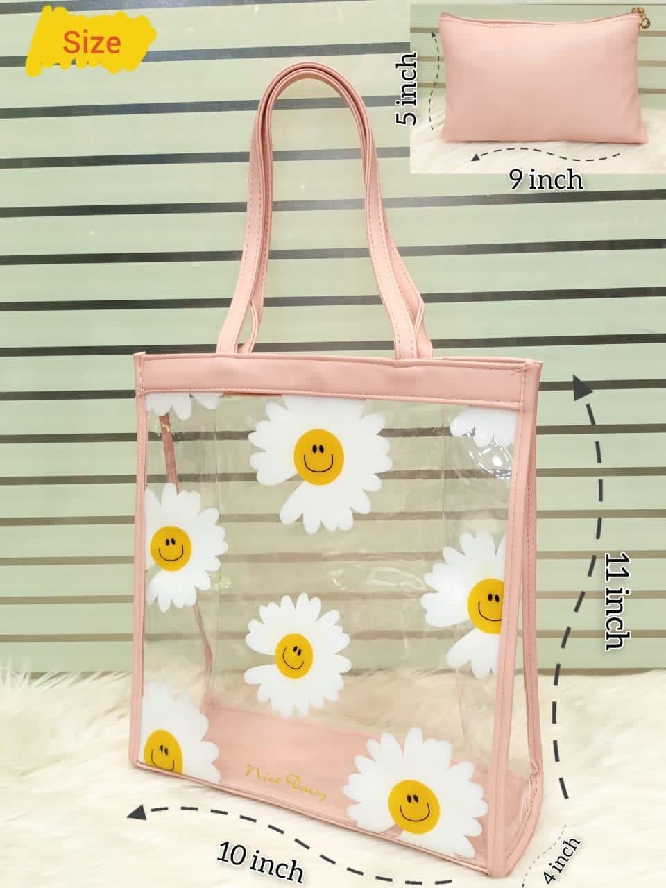 Transparent on sale handbags online