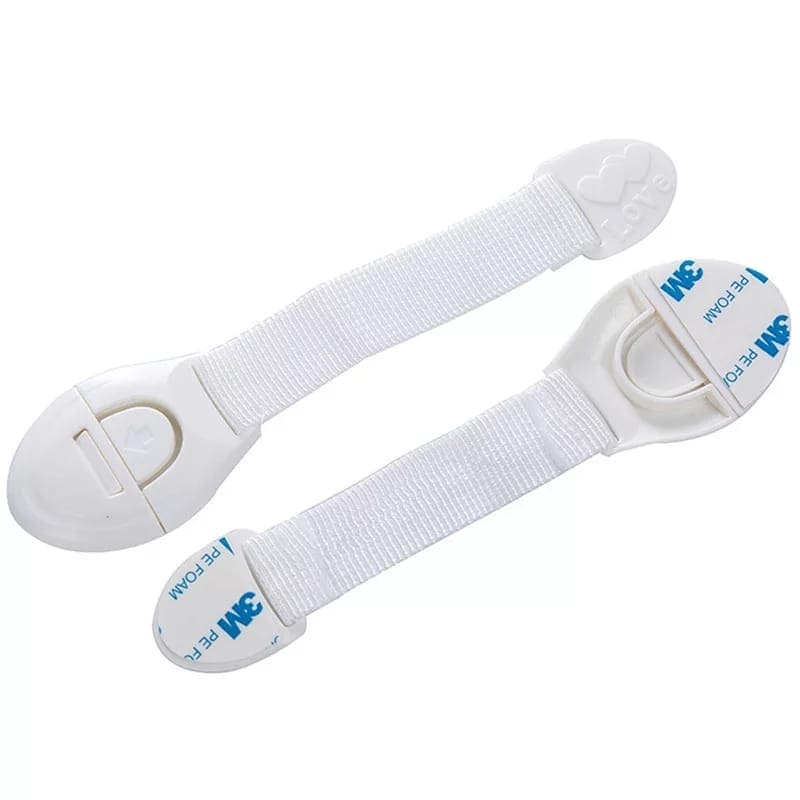 Set Of 3 Child Lock Protection | Locking Doors For Children's Safety | Kids Safety Plastic Protection Lock