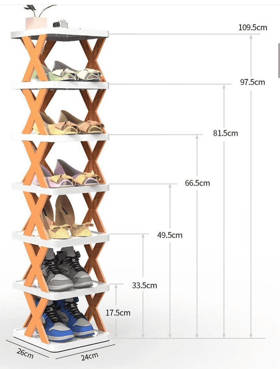 Simple Shoe Rack, Folding Shoe Cabinet, Entryway Gadget Luxury Shoe, Multi Layer Shoe Storage Rack, Household Storage Cabinet Economical Shoe Rack, X Shoe Rack