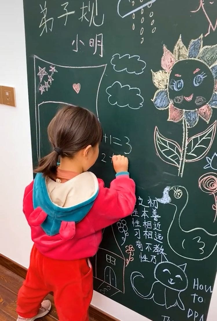 Black Board Sticker, Erasable PVC Draw Mural Decor, Chalkboard Wall Sticker For Kids, Chalkboard Black Paper Roll, Removable Chalkboard Wall Sticker
