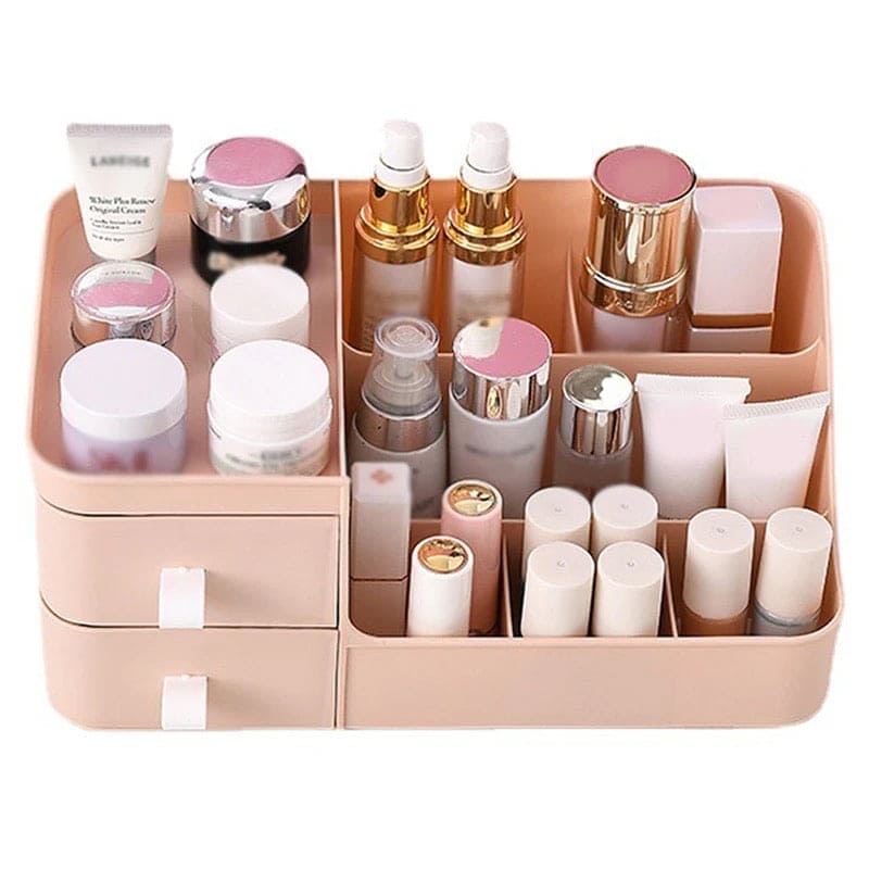 Drawer Cosmetic Storage Box, Desktop Lipstick Mask Storage Finishing Box, Stationery Office Sundries Rack, Makeup Organizer, Countertop Drawer Organizer, Cosmetic Drawer Jewellery Display Case, Makeup Drawer Container