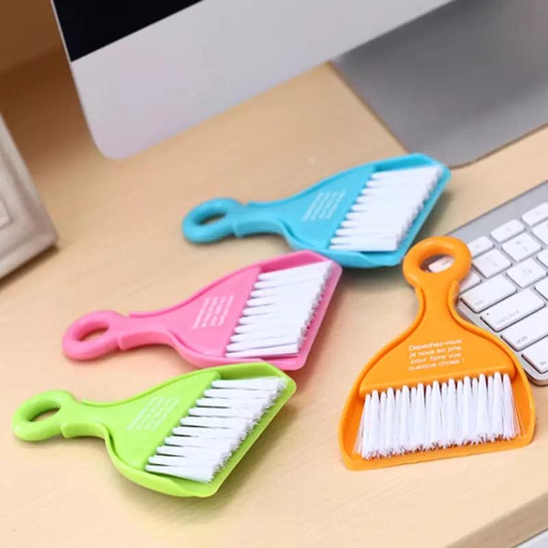 Set of 3 Mini DustMini Sweep Cleaning Brush, Cleaning Tool For Cleaning Refrigerator, Microwave & Desktop Car Table