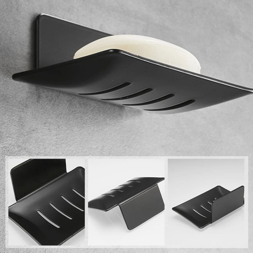 Metal Soap Dish, Self Draining Soap Holder, Soap Draining Tray For Bathroom Creative Soap Dish Holder