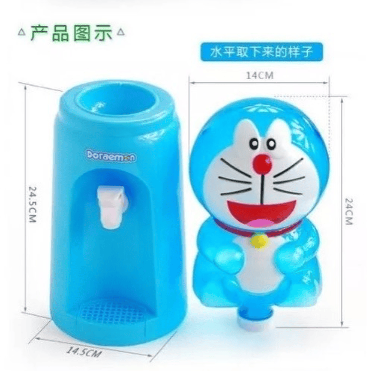 Mini Cartoon Character Water Dispenser, Kids Small Water Dispenser, Funky water Server for Desk