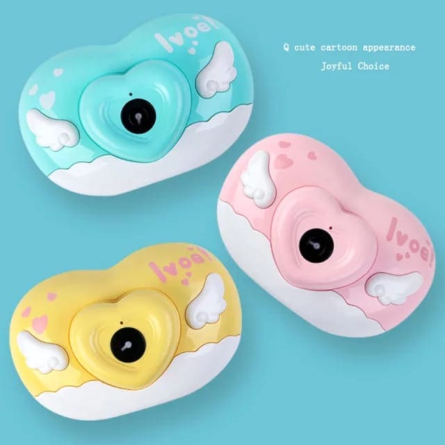 Cute Camera Shaped Bubble Machine, Camera Shaped Automatic Portable Bubble Maker, Bubble Blower For Toddlers