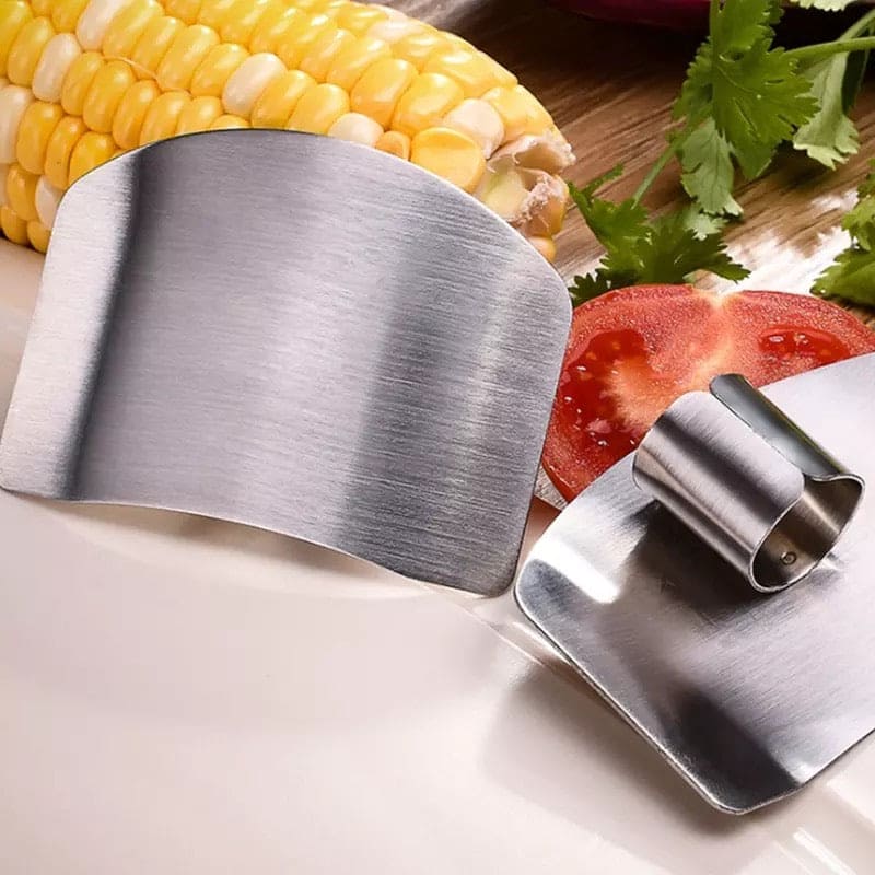 Stainless Steel Finger Guard, Knife Cut Protector, Vegetable Cutting Hand Protector