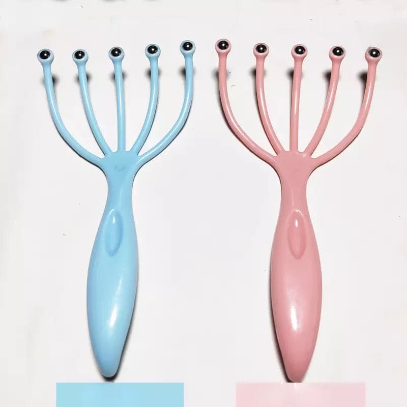 Massage Relaxation Five Finger Head Massager, Steel Ball Head Massager, Nine Claw Head Massager
