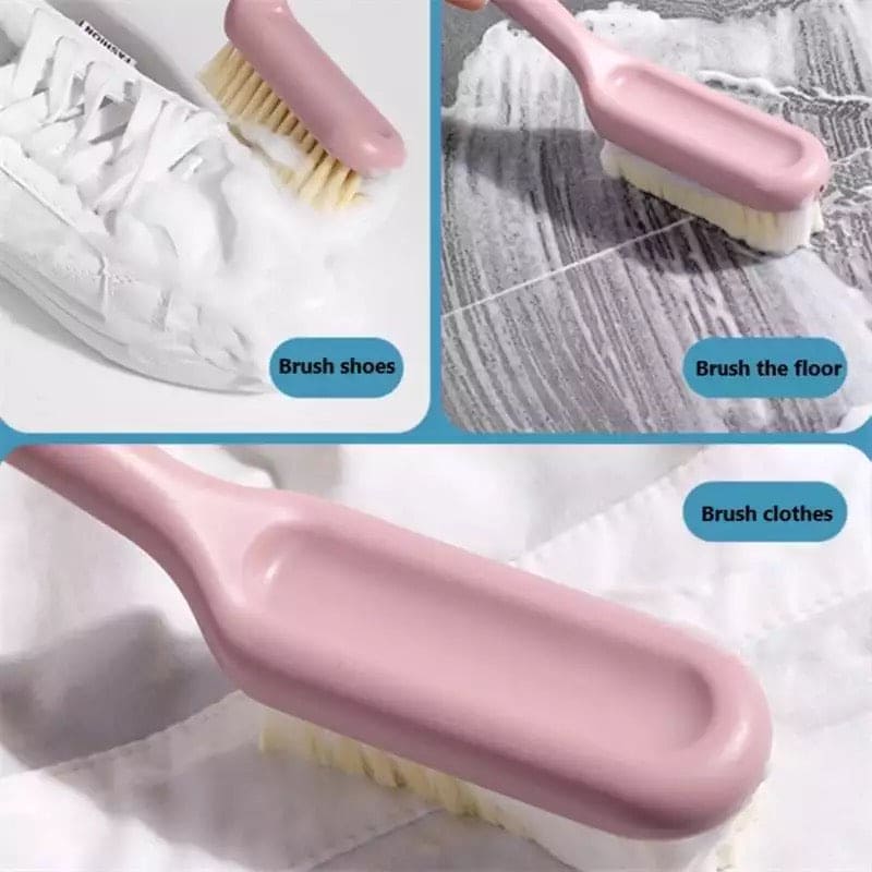 Multifunctional Shoes Brush, Sneaker Boot Shoes Brushes Cleaner, Anti Deform Long Handle Shoe Cleaner Brush, Household Cleaning Brush, Multi-Function Clothes Brush