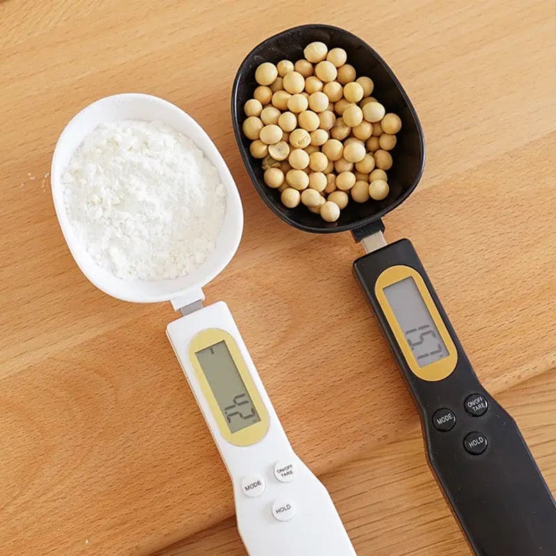 Electric Kitchen Scale Spoon, Digital Measuring Spoon, Volume Food Scale Gram Mini Kitchen Scales, Multifunction Handheld Electric Scale Spoon For Cooking, Portable Kitchen Scale, Measurable Display Food Scale