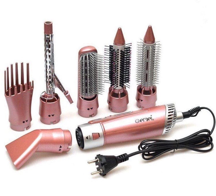 7 In 1 Professional Hot Hair Styler, Multifunctional Hot Air Comb, Hair Styling Tool