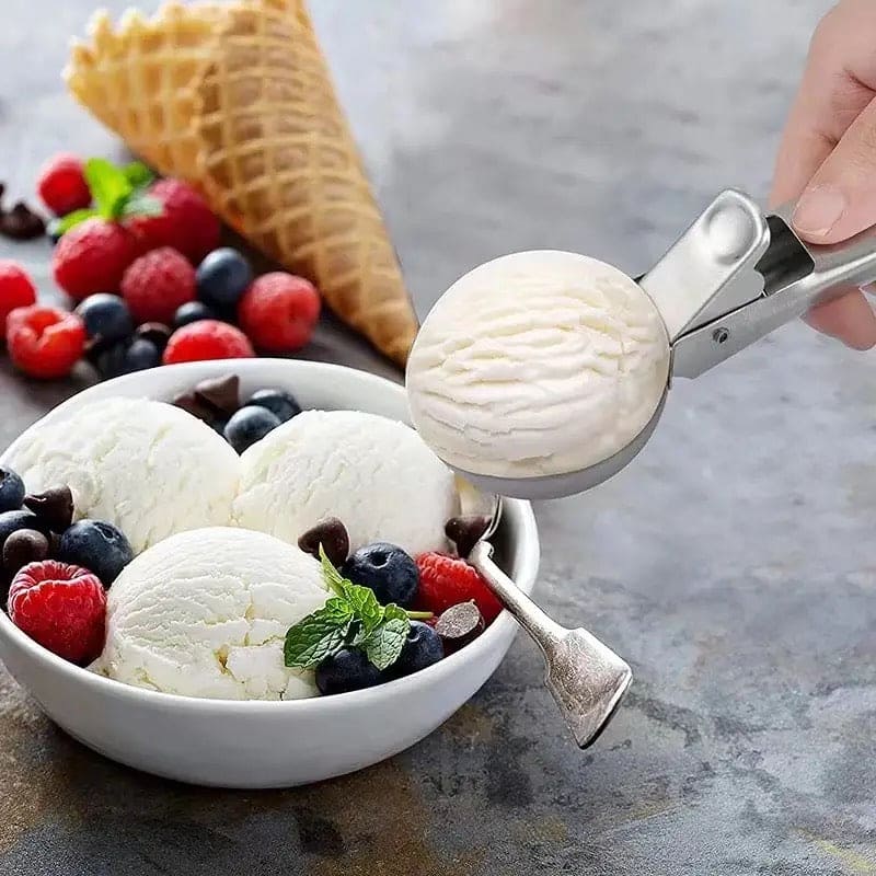 Ice Cream Scoops Stacks Stainless Steel Ice Cream Digger Non-Stick
