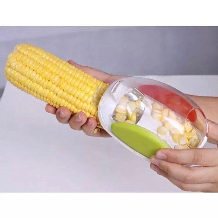Corn Peeler, Corn Stripping Tool, Corn Shucker, Stainless Steel Blade Peeler, Corn Cob Peeler