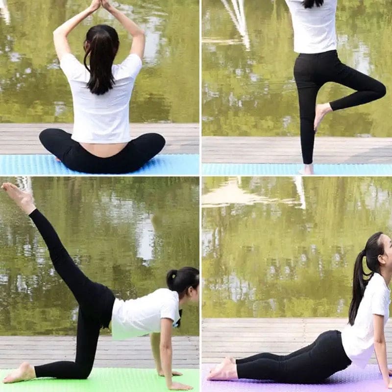 Non Slip EVA Yoga Mat, Foldable Fitness Environmental Gym Exercise Pads, Carpet Mat For Beginner, Home Exercise Odorless Mat, Retrospect Solana Yoga Mat